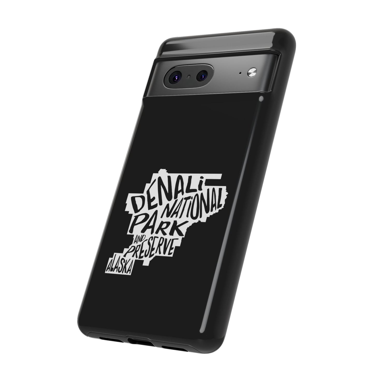 Denali National Park Phone Case - Map Design