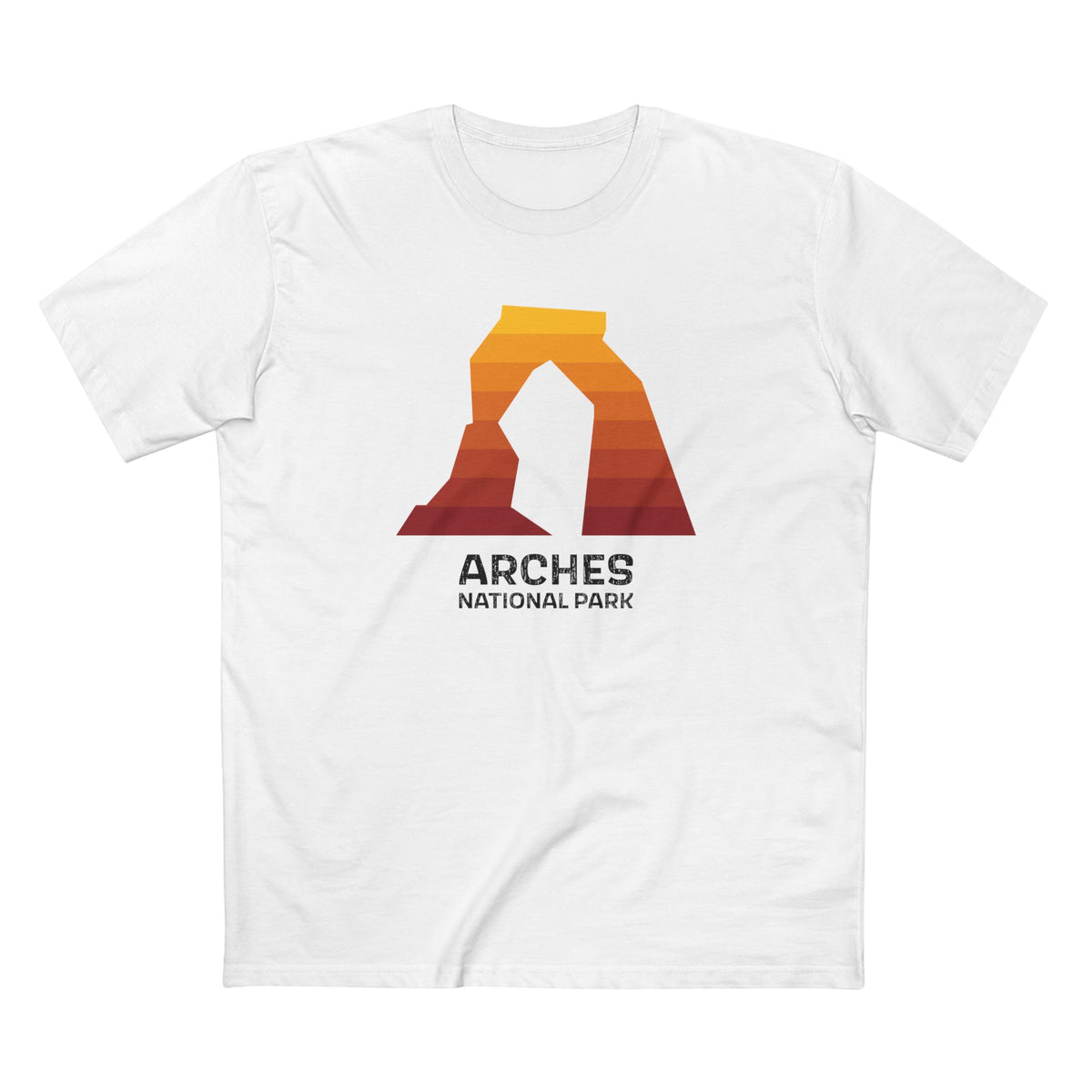 Arches National Park T-Shirt Delicate Arch in White