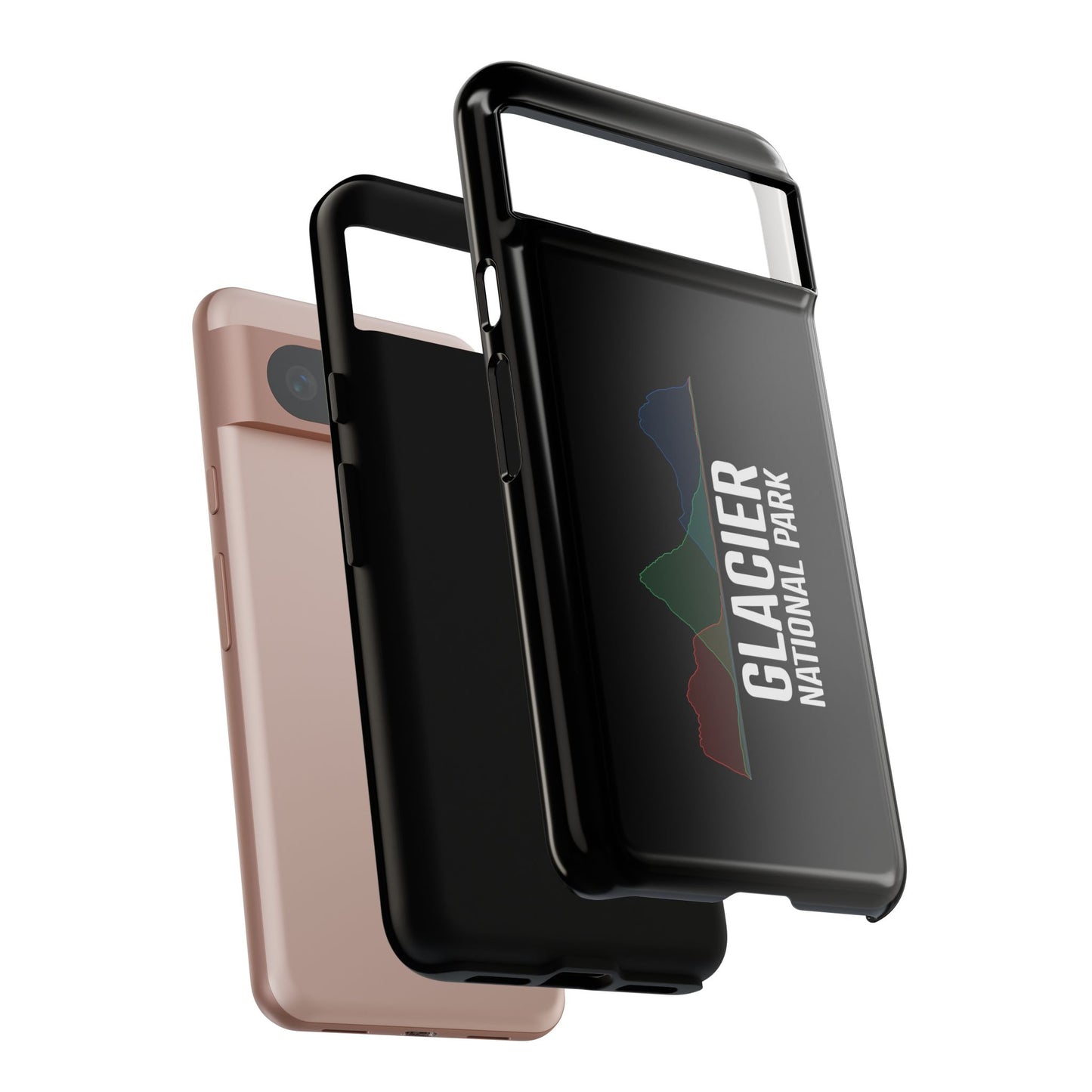 Glacier National Park Phone Case - Histogram Design