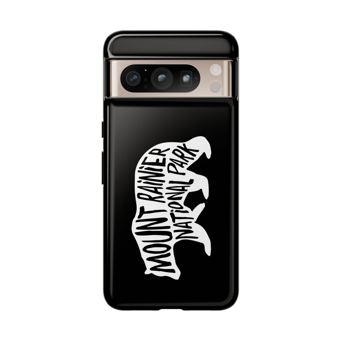 Mount Rainier National Park Phone Case - Black Bear Design