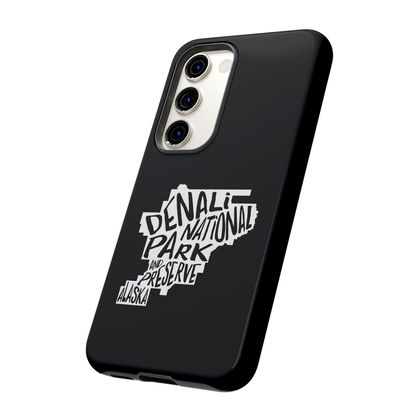 Denali National Park Phone Case - Map Design