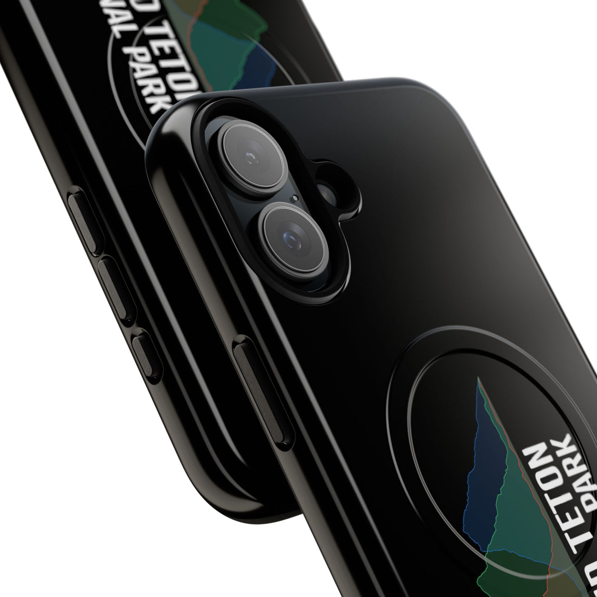 Grand Teton National Park iPhone Case with MagSafe - Histogram Design