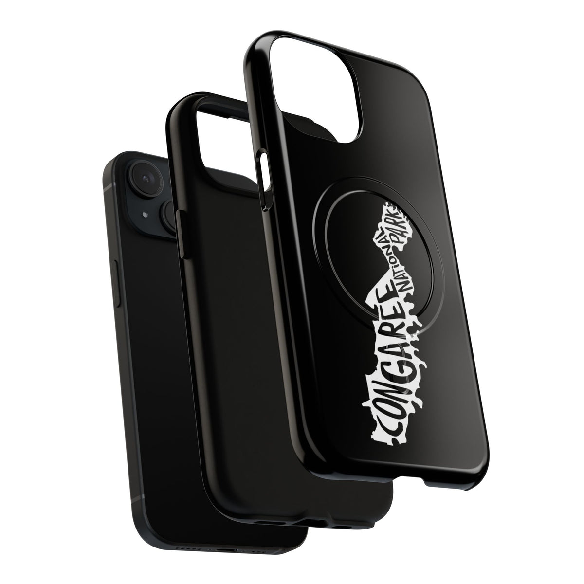 Congaree National Park iPhone Case with MagSafe - Map Design