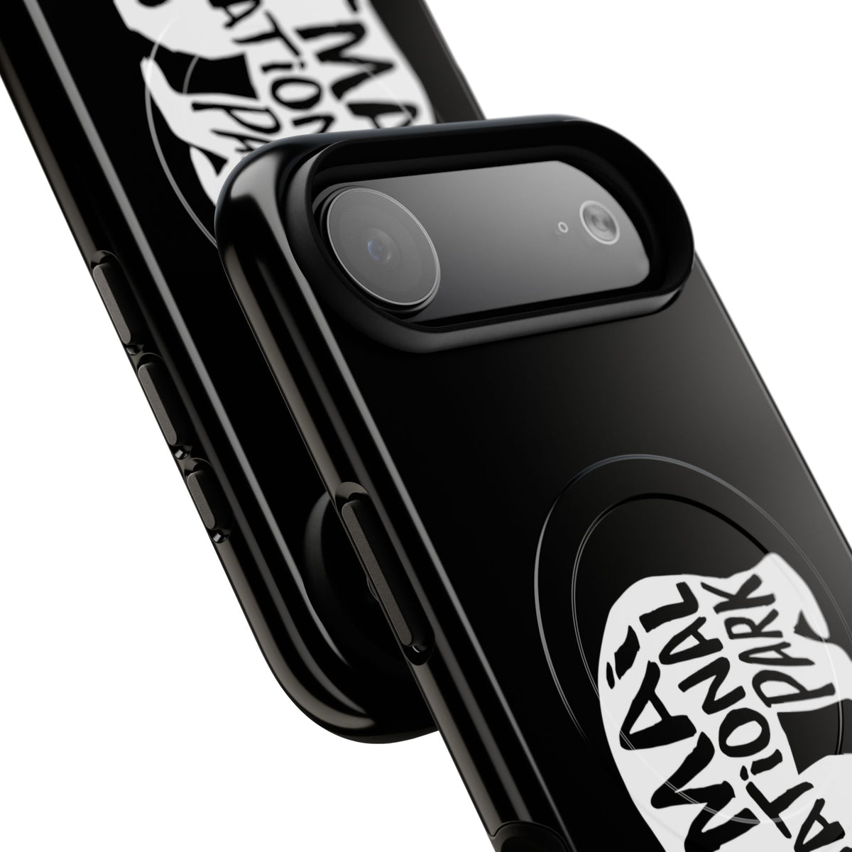 Katmai National Park iPhone Case with MagSafe - Grizzly Bear Design