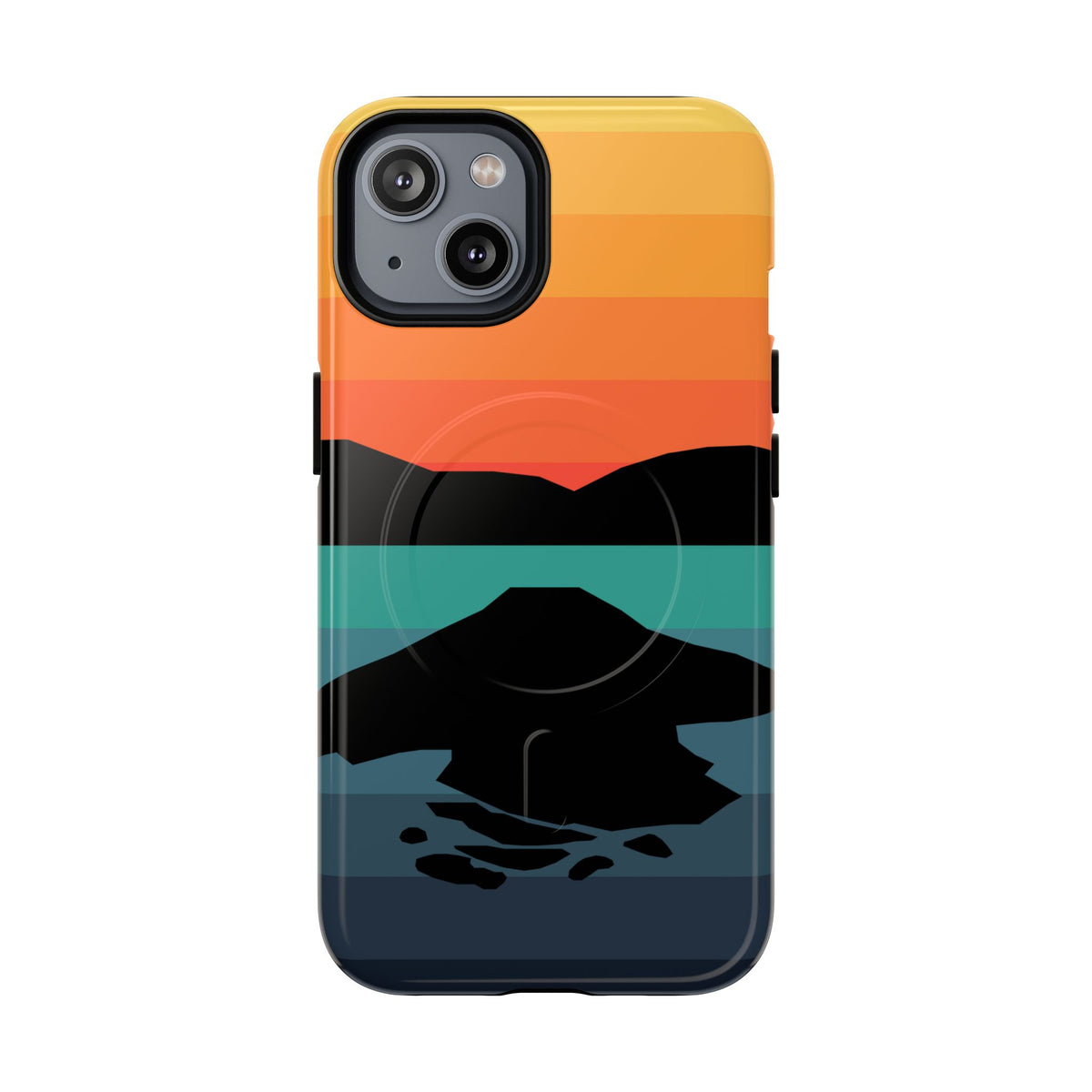 Crater Lake National Park iPhone Case with MagSafe - Gradient Design