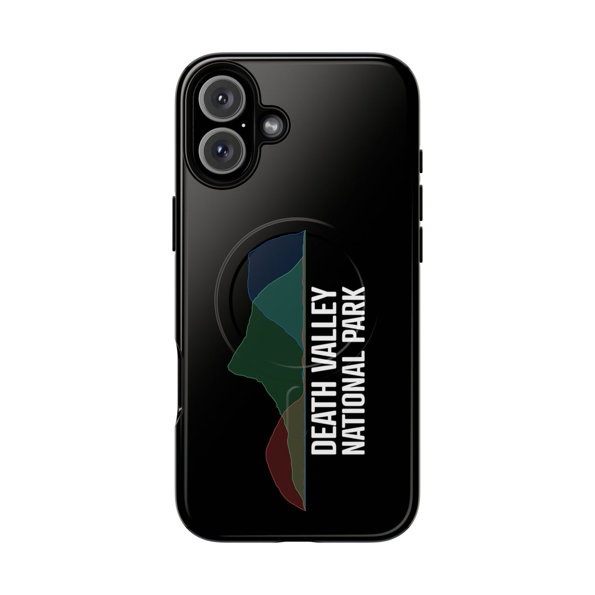 Death Valley National Park iPhone Case with MagSafe - Histogram Design