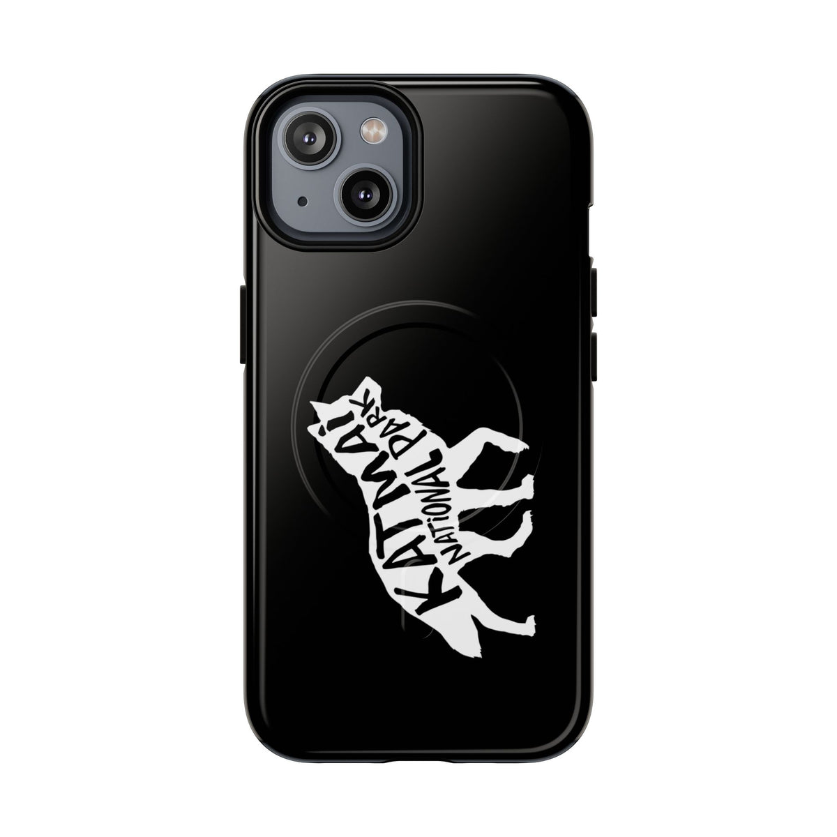 Katmai National Park iPhone Case with MagSafe - Wolf Design