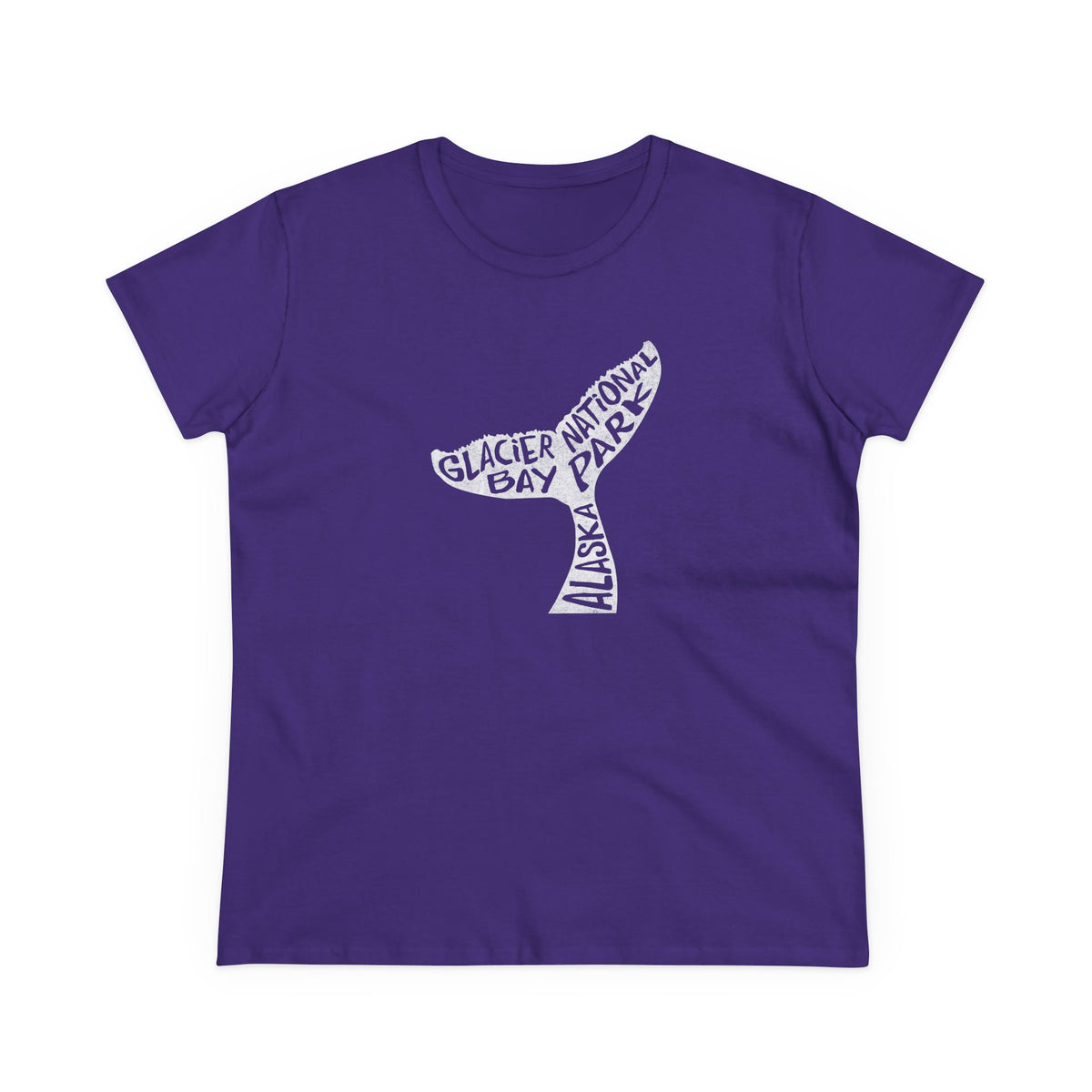 Glacier Bay National Park Women's T-Shirt - Whale Tail