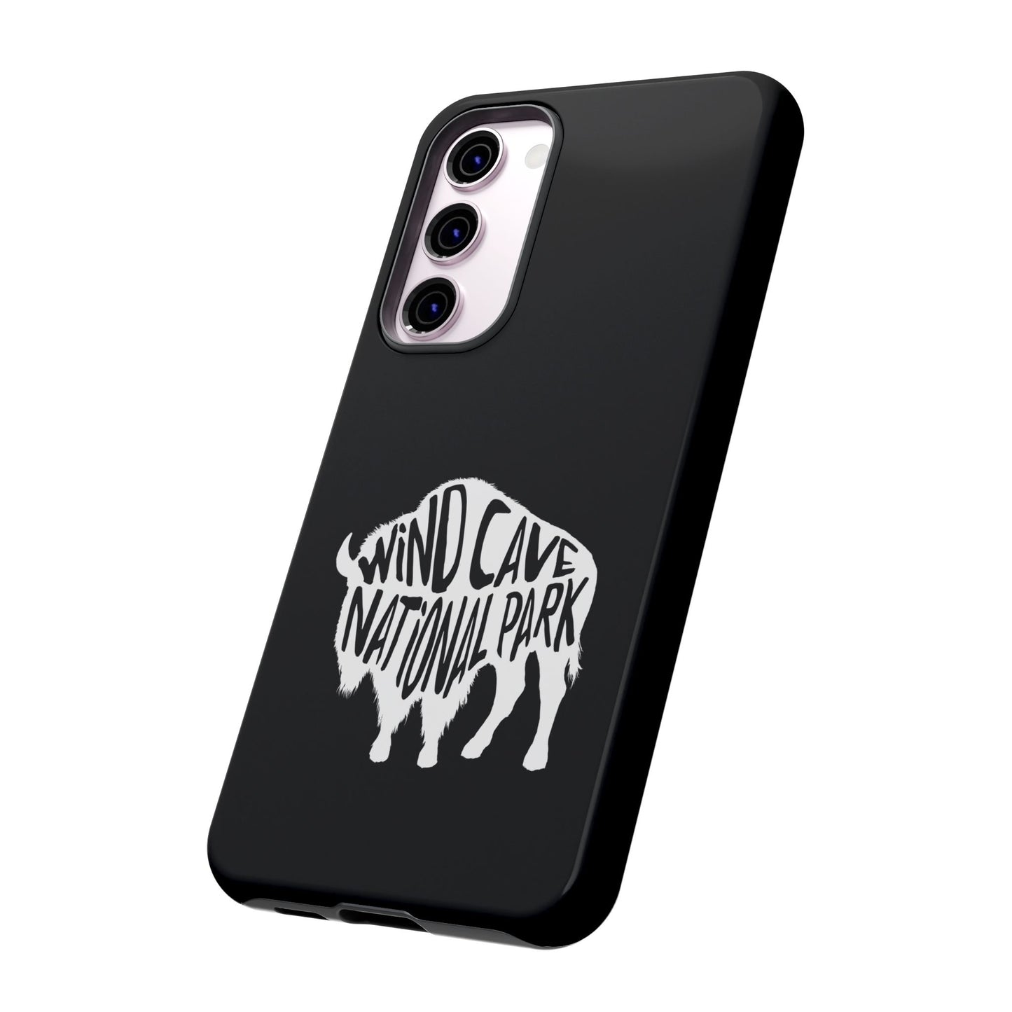 Wind Cave National Park Phone Case - Bison Design