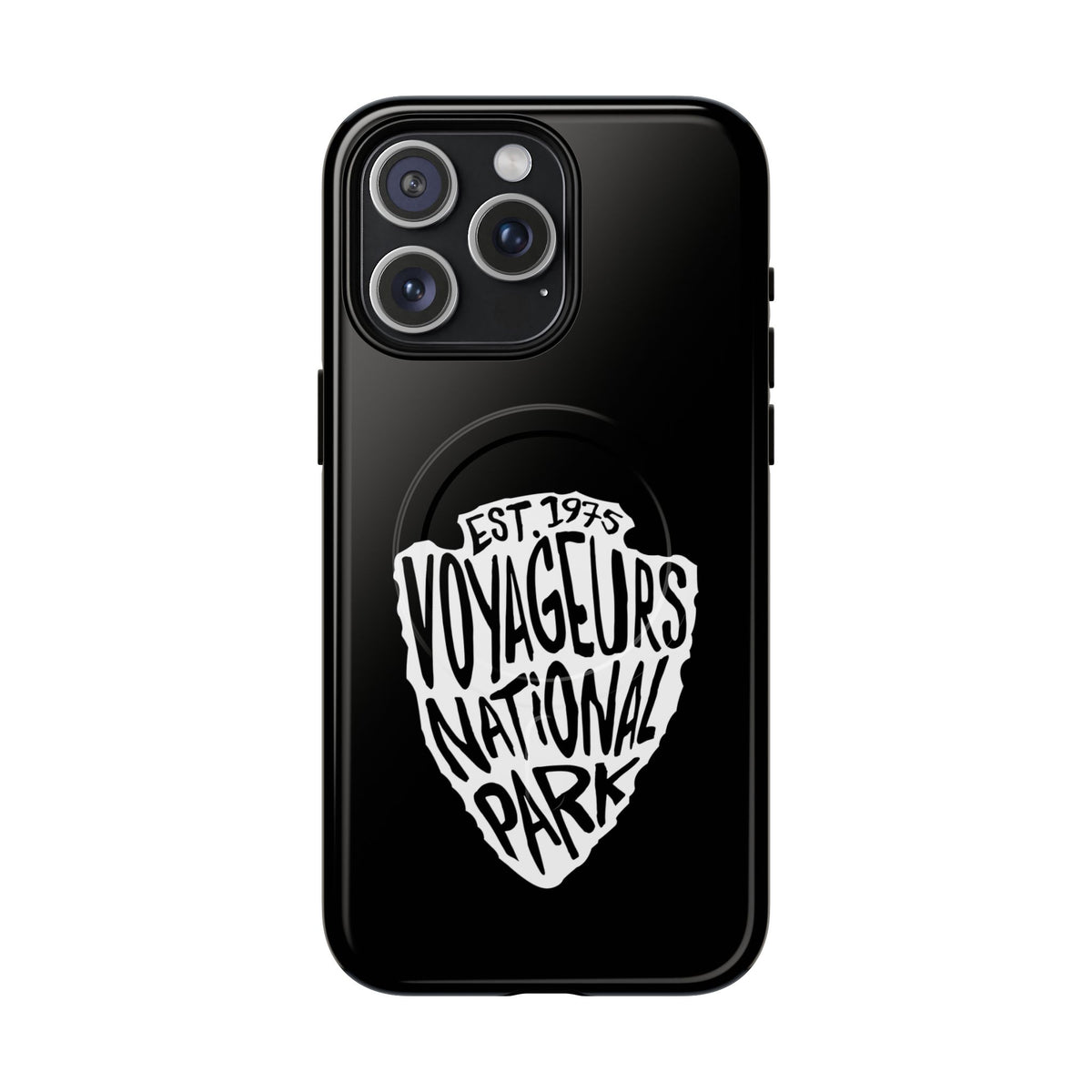 Voyageurs National Park iPhone Case with MagSafe - Arrowhead Design