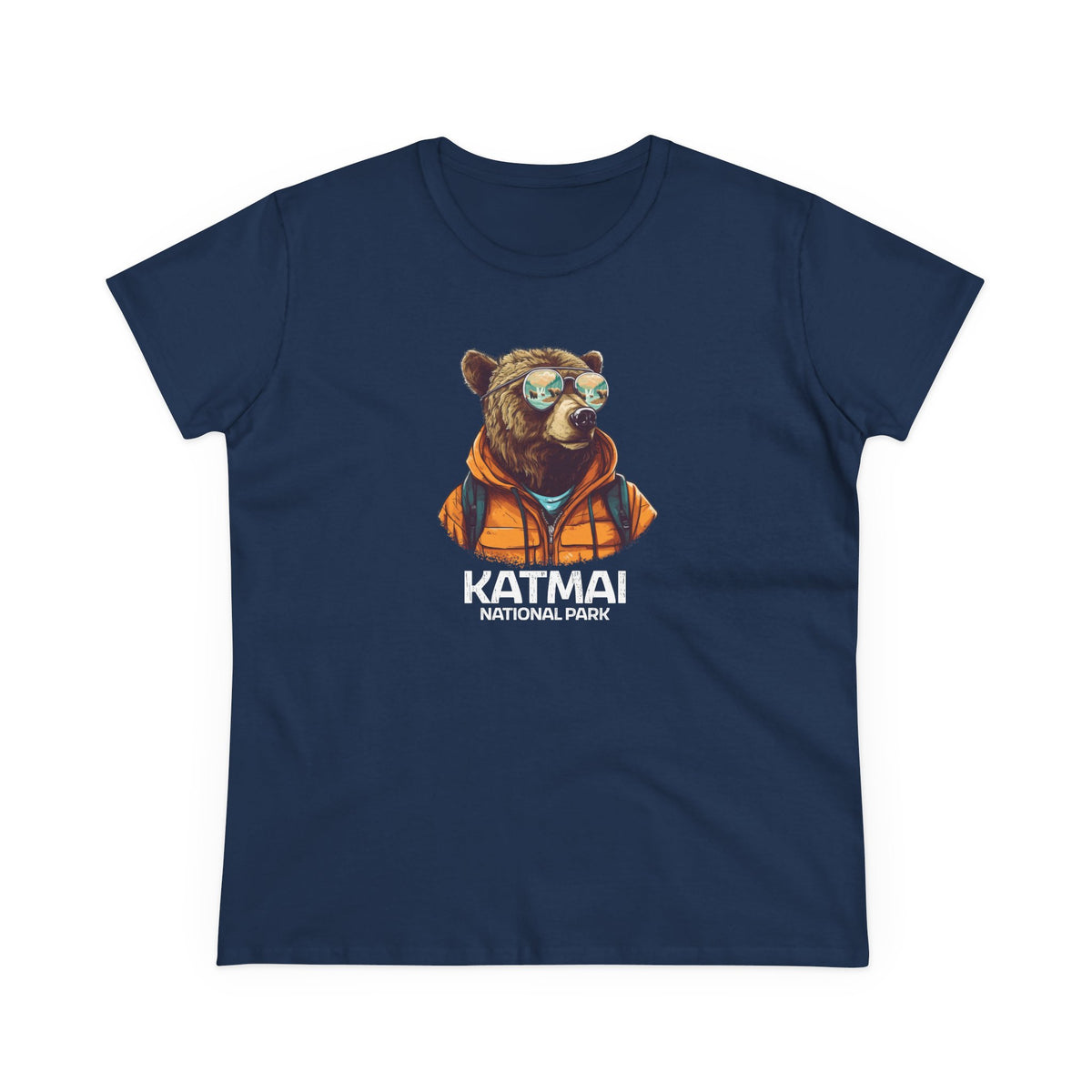 Katmai National Park Women's T-Shirt - Cool Grizzly Bear