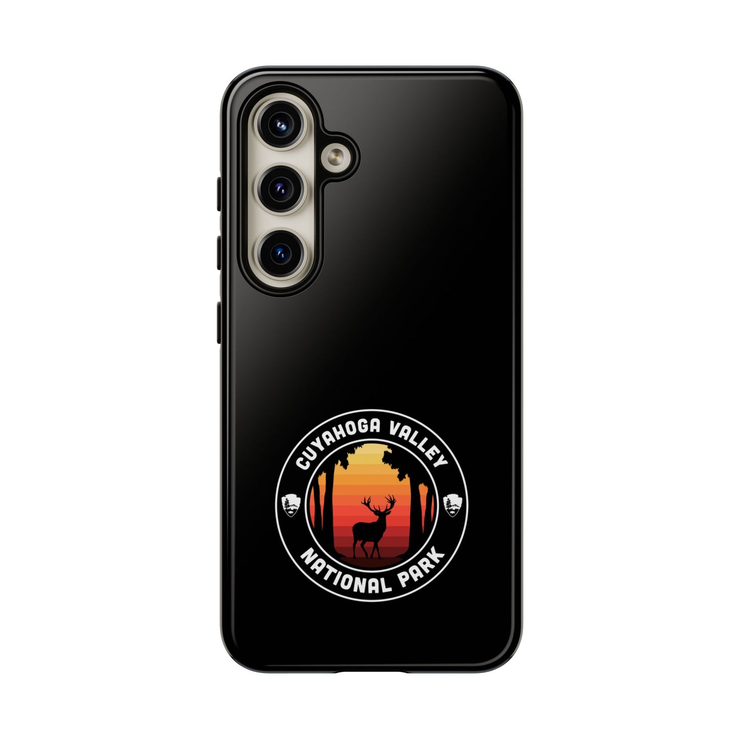 Cuyahoga Valley National Park Phone Case - Round Emblem Design