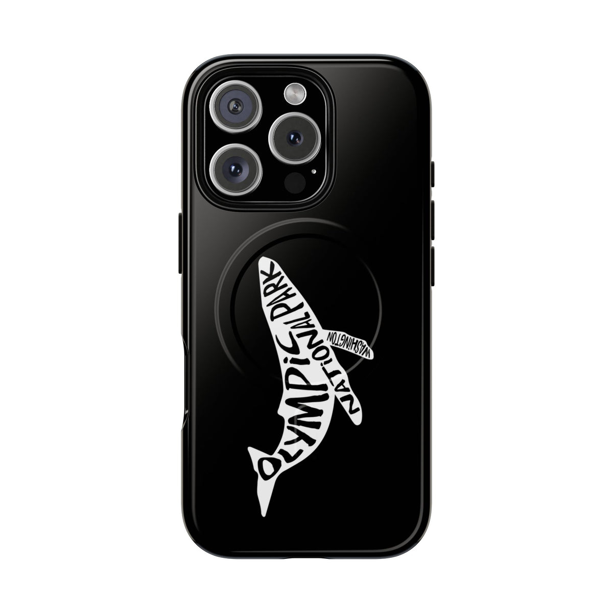 Olympic National Park iPhone Case with MagSafe - Humpback Whale Design