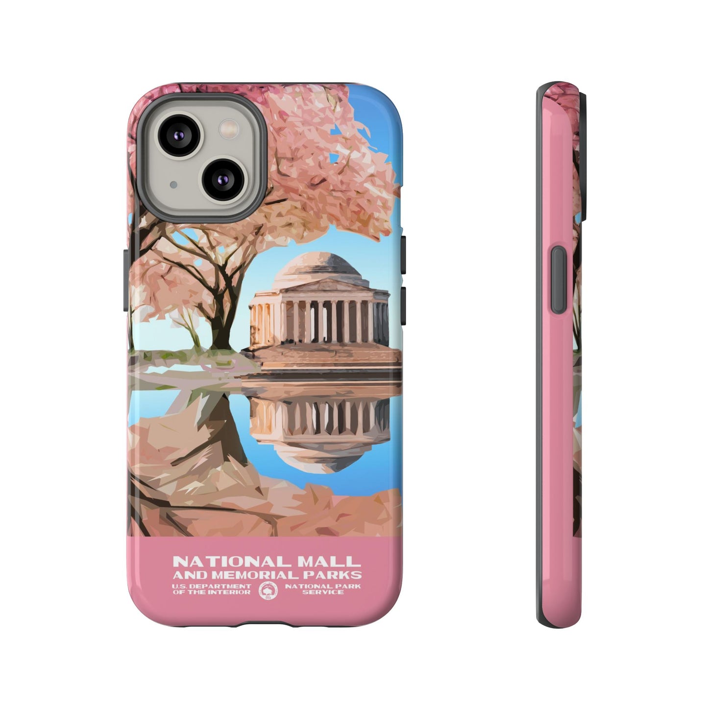 National Mall Washington DC WPA Phone Case