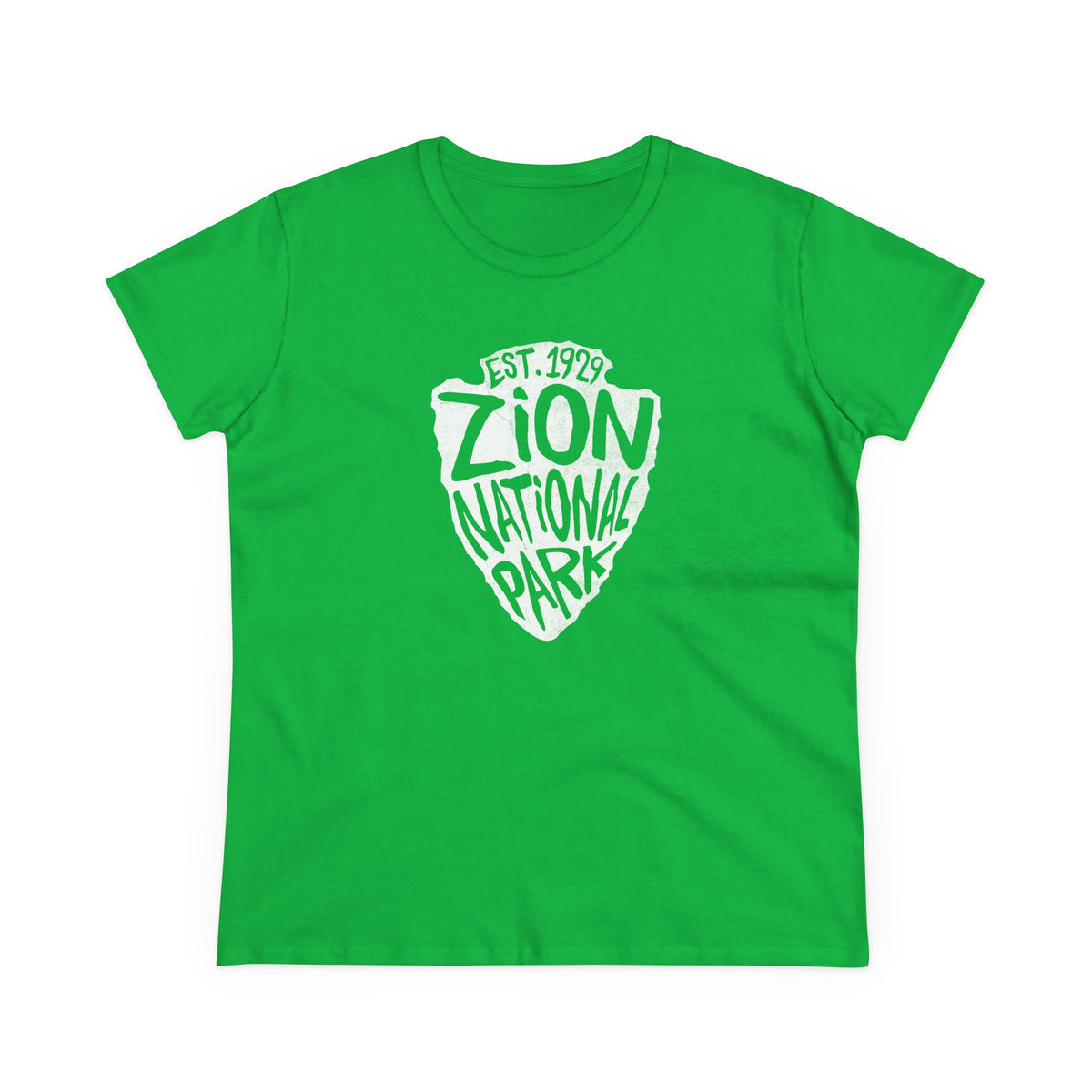 Zion National Park Women's T-Shirt - Arrowhead Design