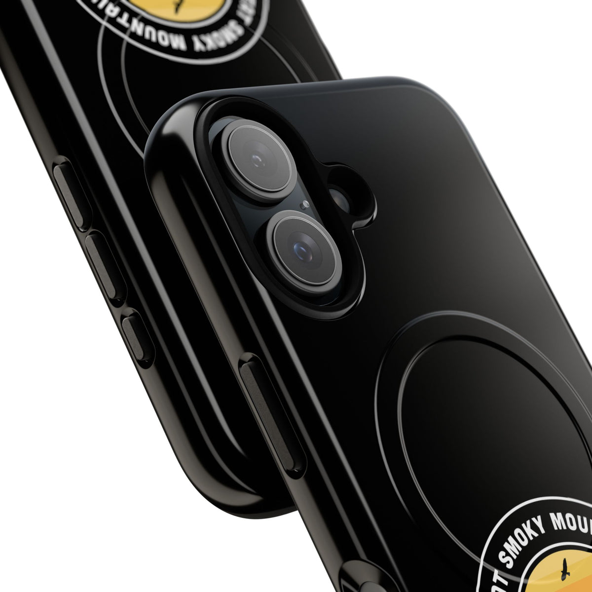 Great Smoky Mountains National Park iPhone Case with MagSafe - Round Emblem Design