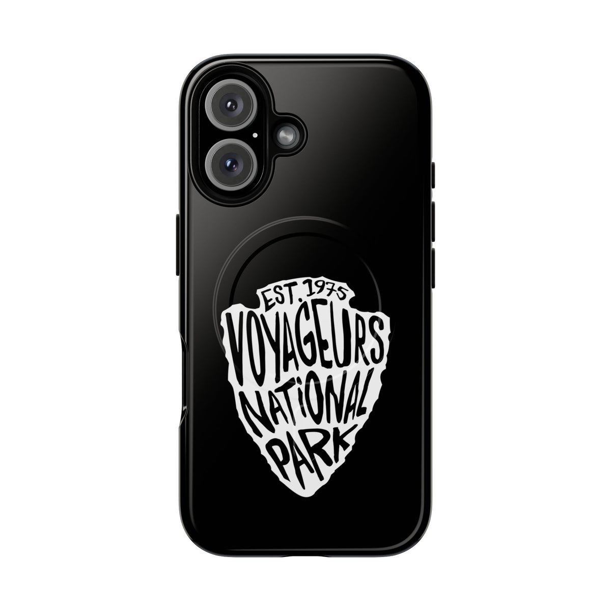 Voyageurs National Park iPhone Case with MagSafe - Arrowhead Design