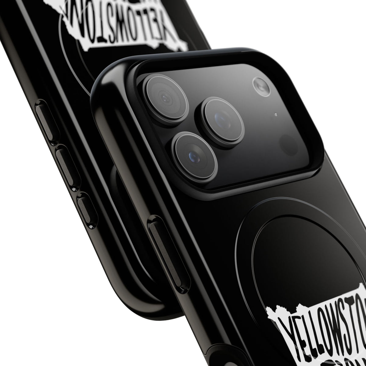 Yellowstone National Park iPhone Case with MagSafe - Map Design