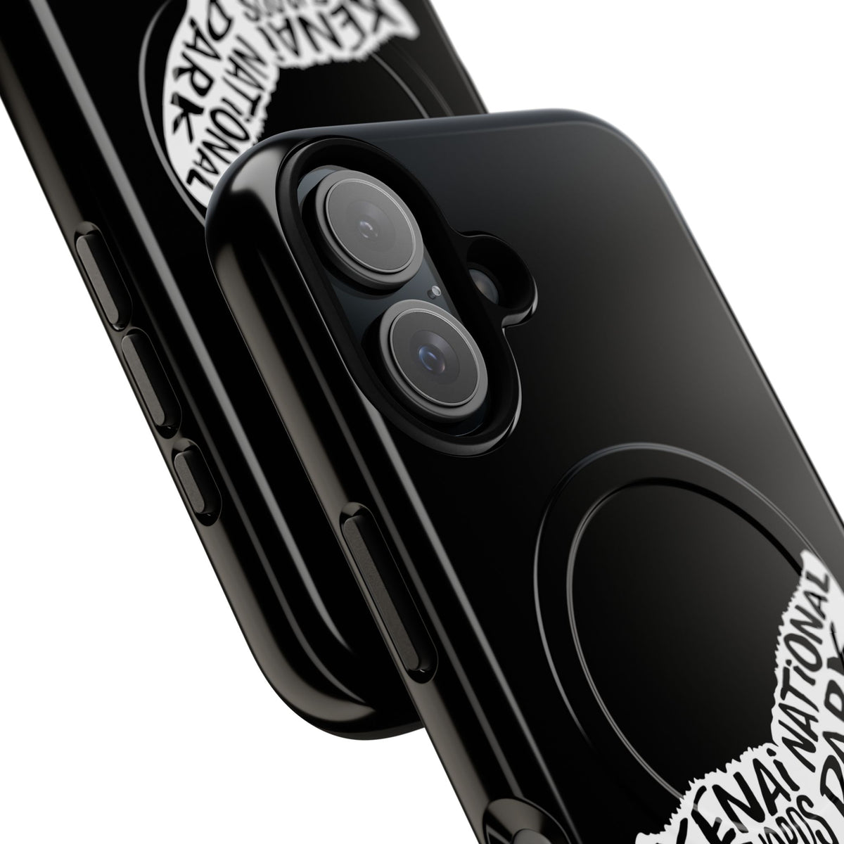 Kenai Fjords National Park iPhone Case with MagSafe - Humpback Whale Tail Design