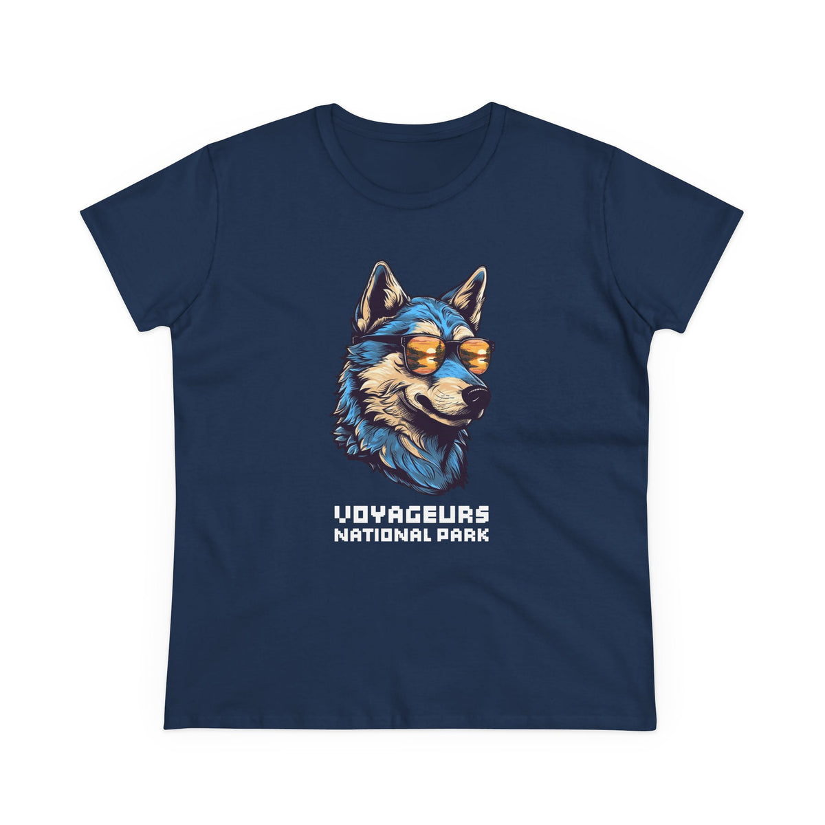 Voyageurs National Park Women's T-Shirt - Cool Wolf