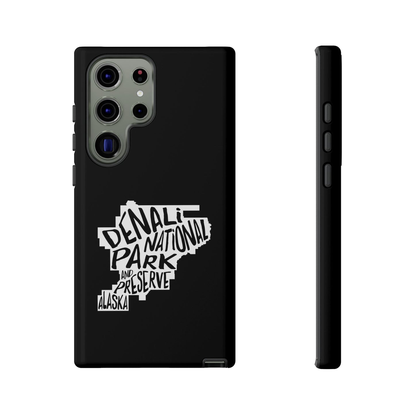 Denali National Park Phone Case - Map Design