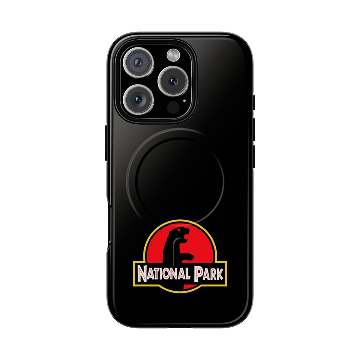 Prairie Dog National Park iPhone Case with MagSafe - Parody Logo