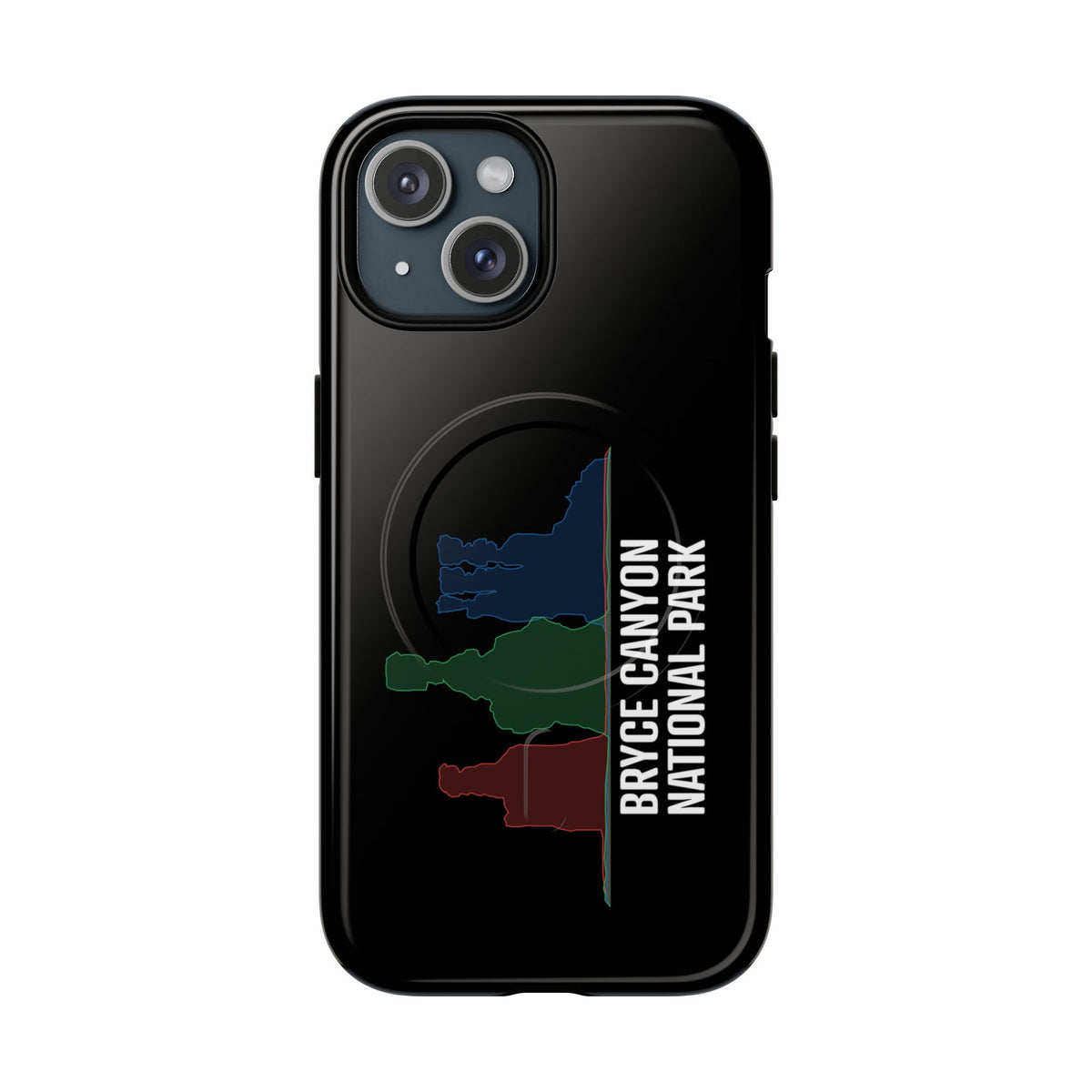Bryce Canyon National Park iPhone Case with MagSafe - Histogram Design