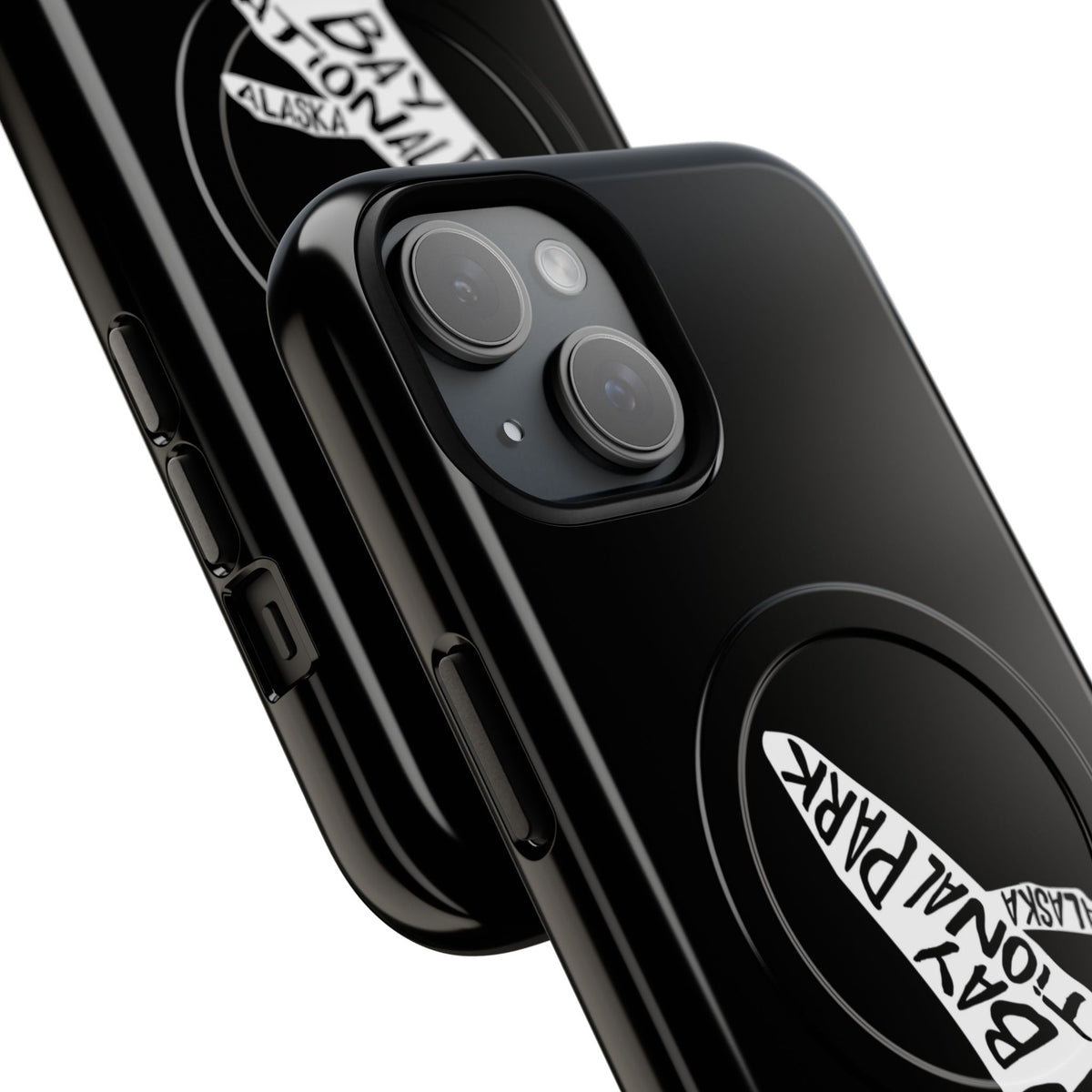 Glacier Bay National Park iPhone Case with MagSafe - Humpback Whale Design