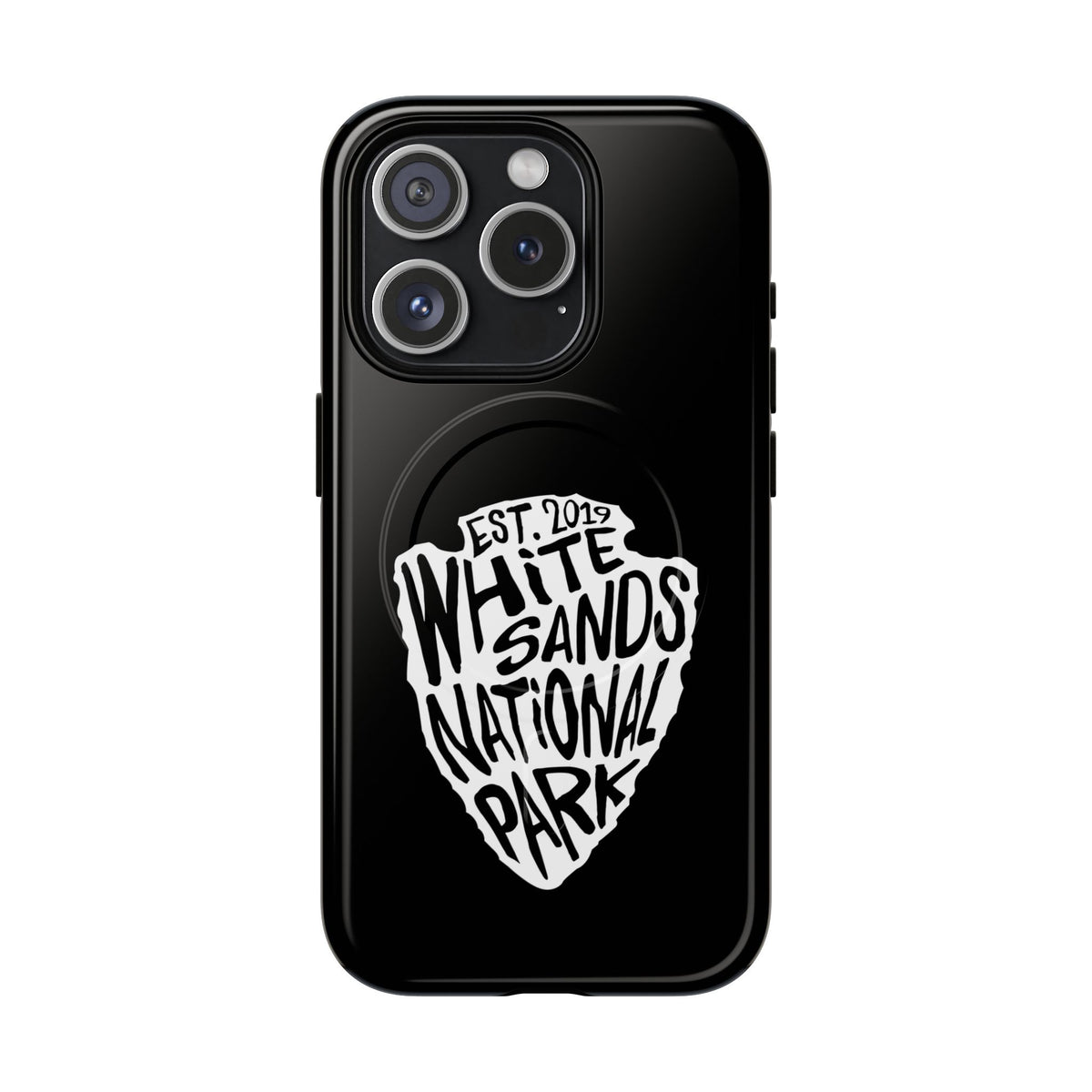 White Sands National Park iPhone Case with MagSafe - Arrowhead Design