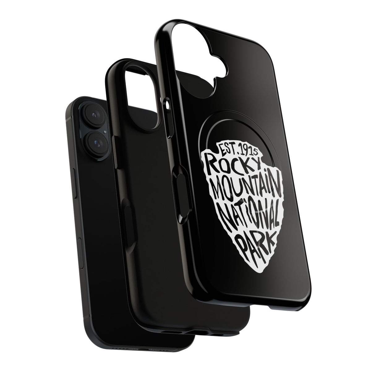 Rocky Mountain National Park iPhone Case with MagSafe - Arrowhead Design