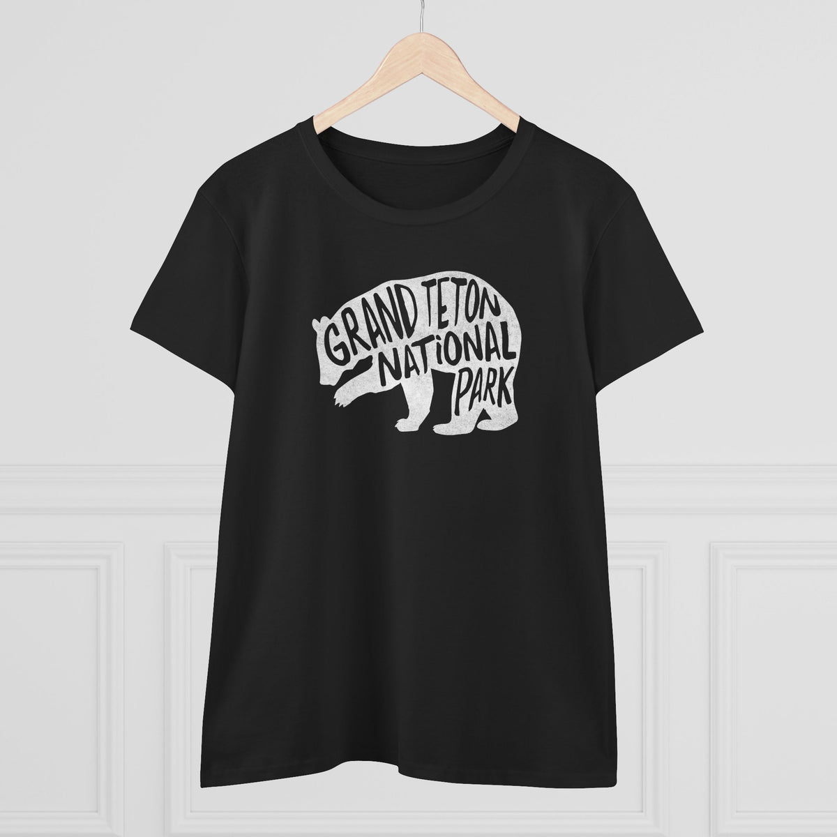 Grand Teton National Park Women's T-Shirt - Grizzly Bear