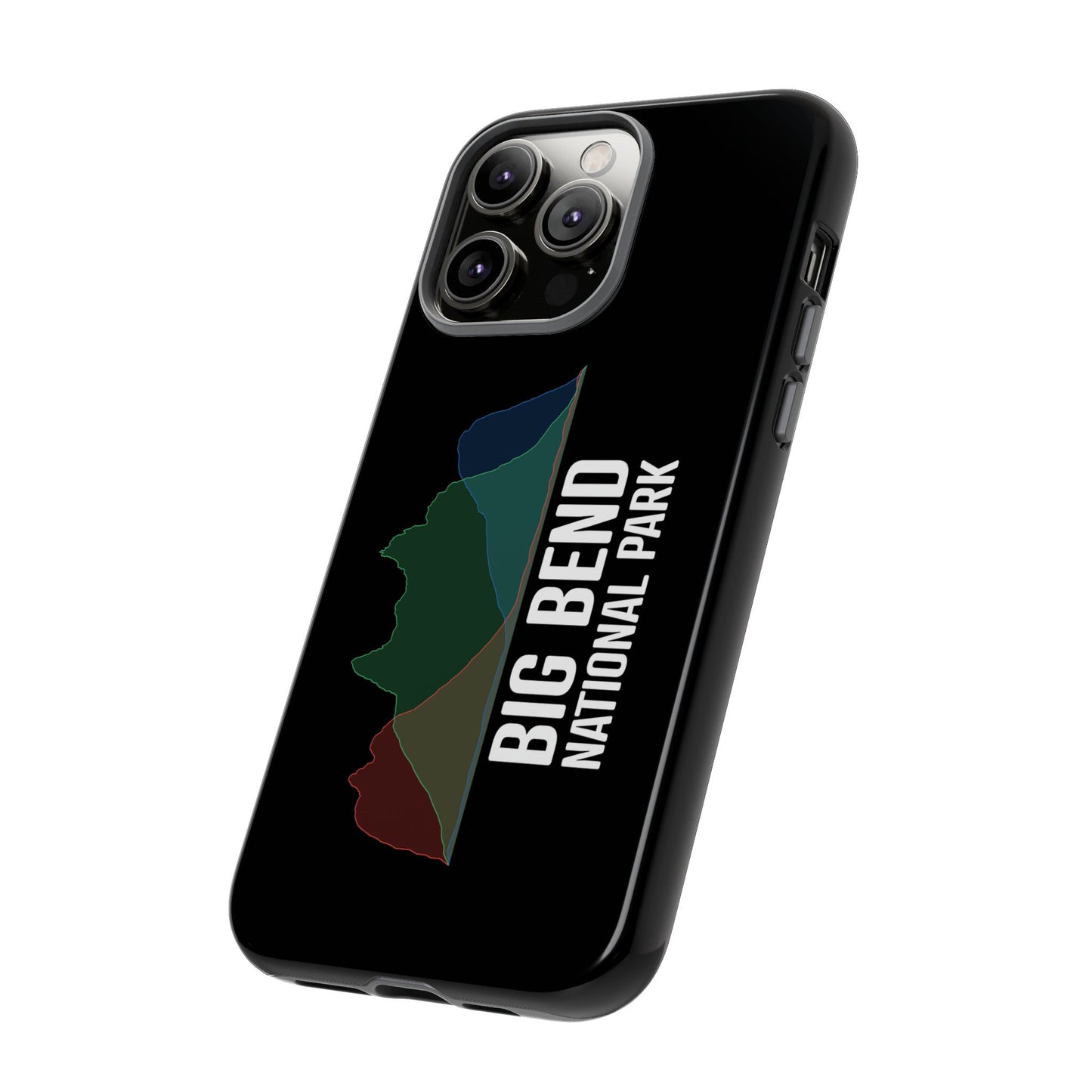 Big Bend National Park Phone Case - Histogram Design