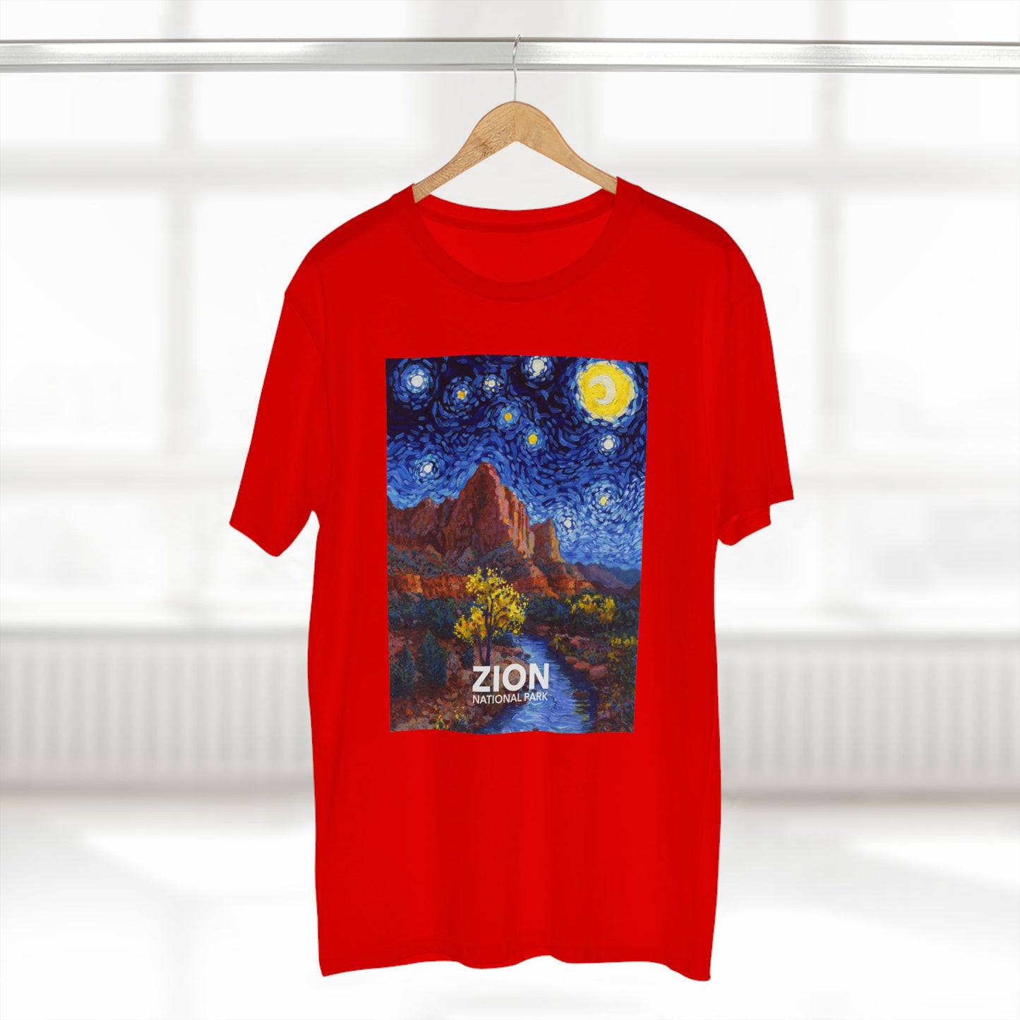 Zion National Park T-Shirt - The Starry Night