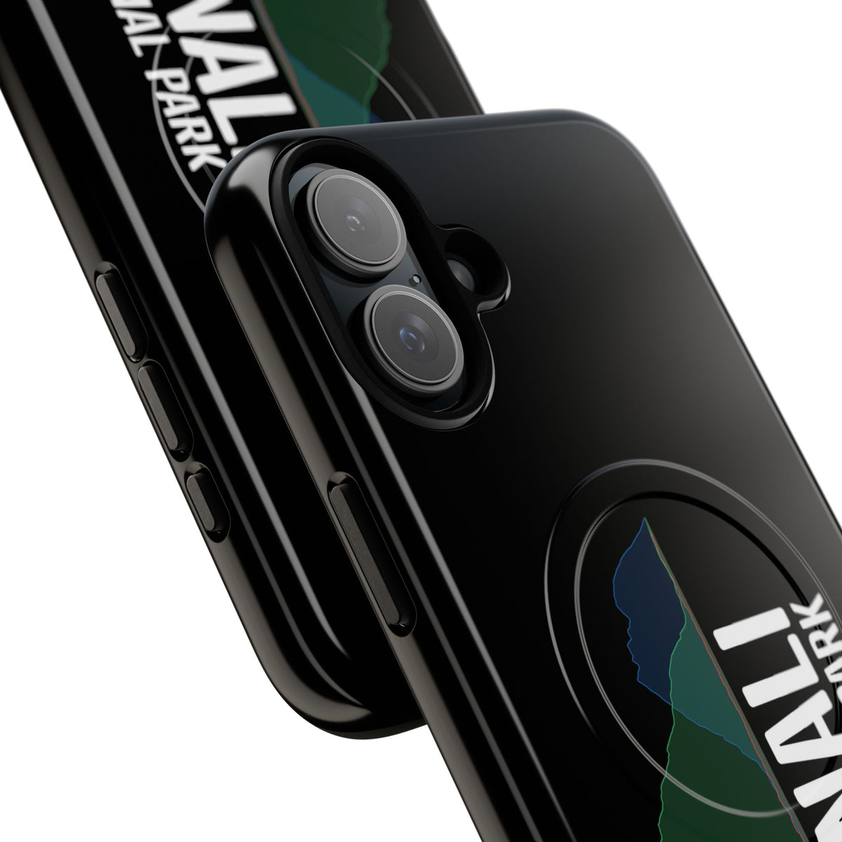 Denali National Park iPhone Case with MagSafe - Histogram Design