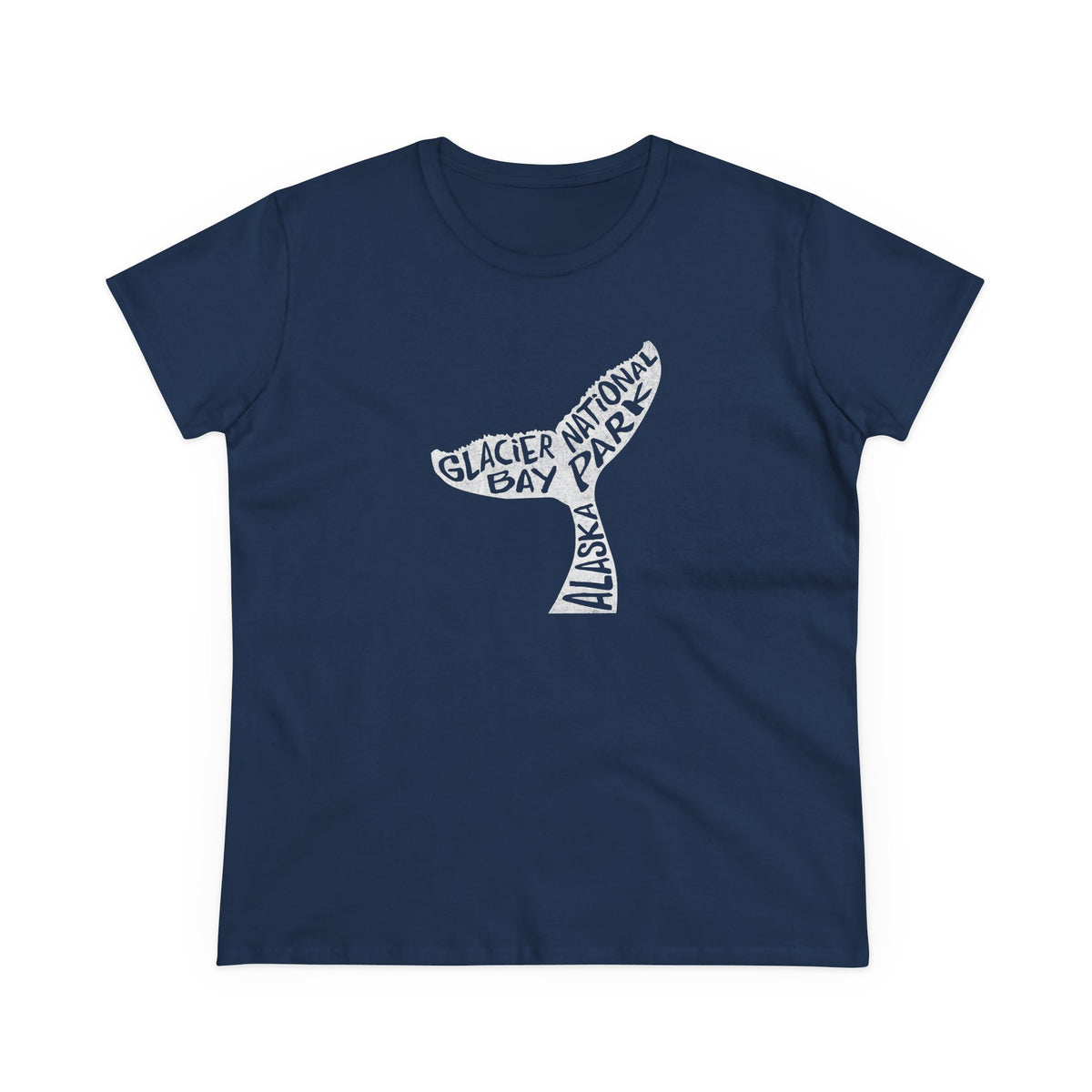 Glacier Bay National Park Women's T-Shirt - Whale Tail