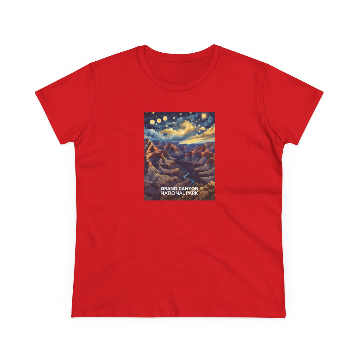 Grand Canyon National Park Women's T-Shirt - Starry Night