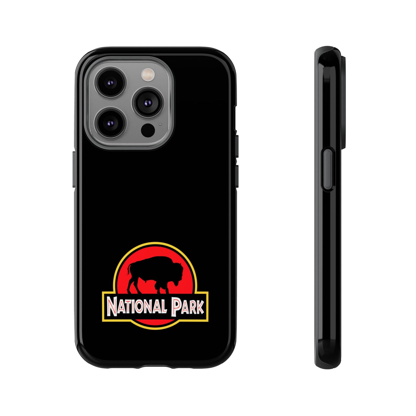 Bison National Park Phone Case - Parody Logo