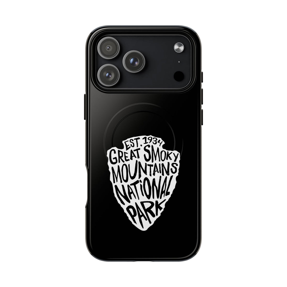 Great Smoky Mountains National Park iPhone Case with MagSafe - Arrowhead Design