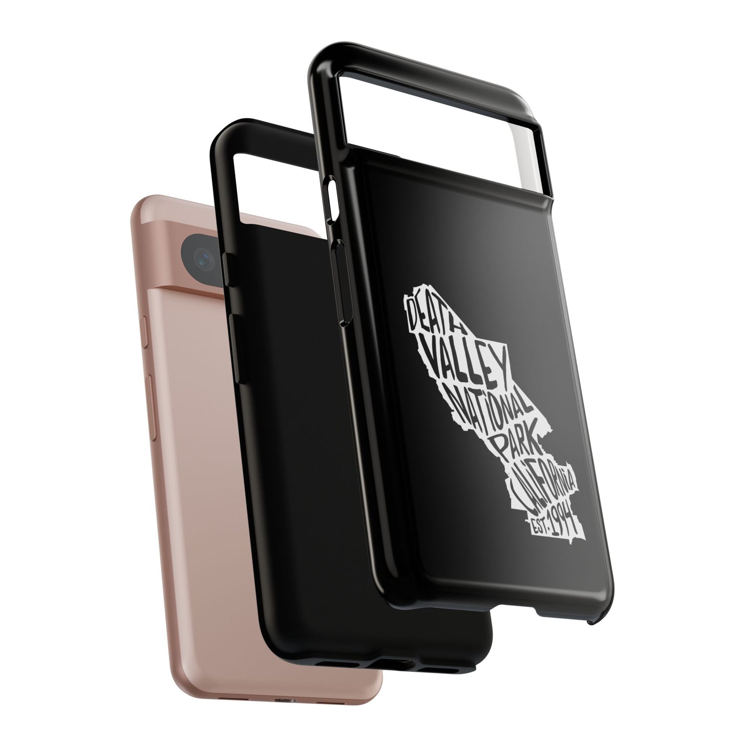 Death Valley National Park Phone Case - Map Design