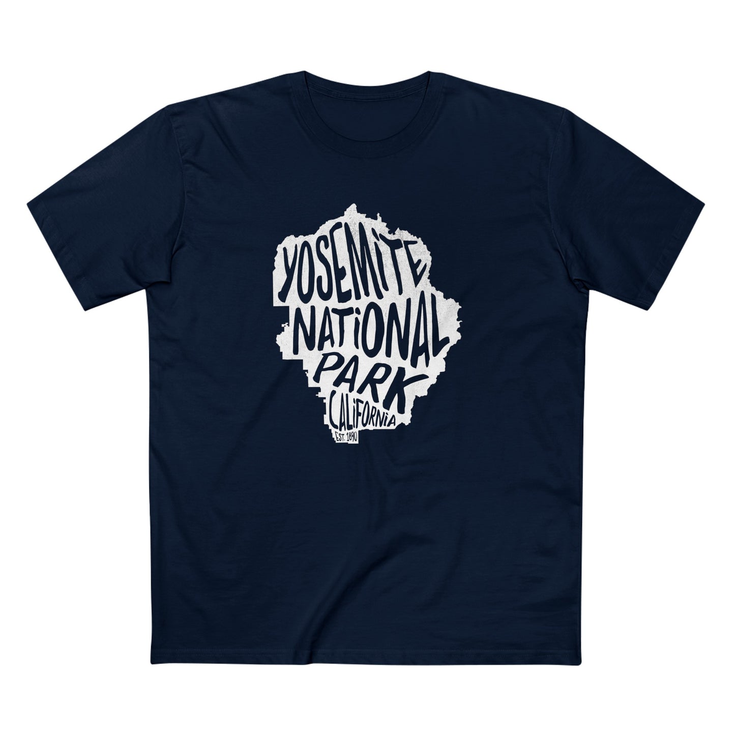 Yosemite National Park T-Shirt - Map