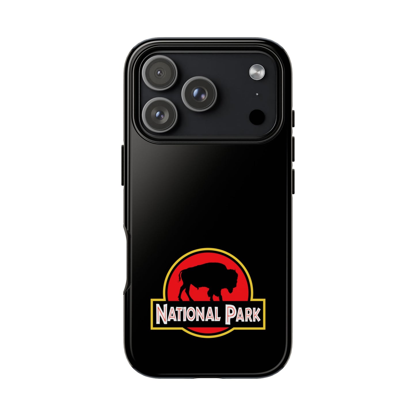 Bison National Park Phone Case - Parody Logo