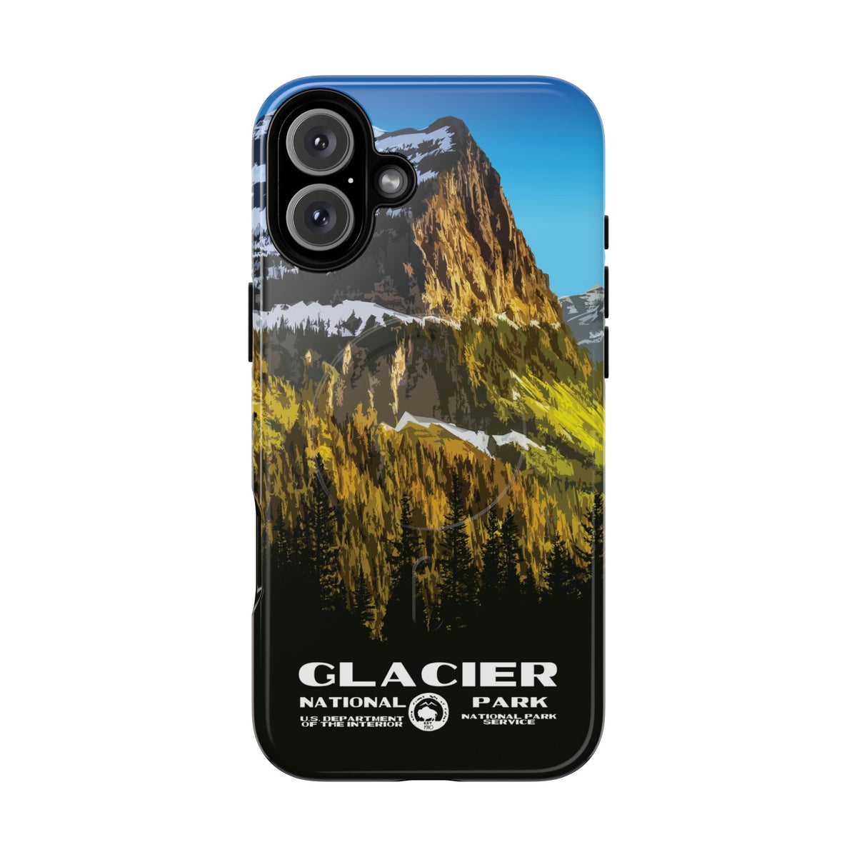 Glacier National Park iPhone Case with MagSafe - WPA Design