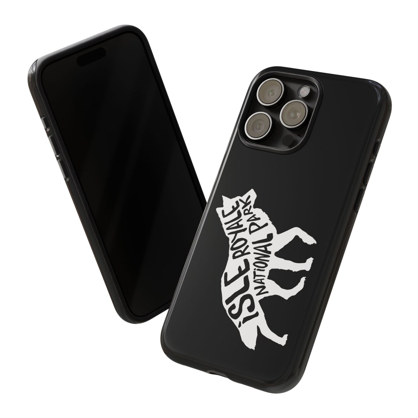Isle Royale National Park Phone Case - Wolf Design