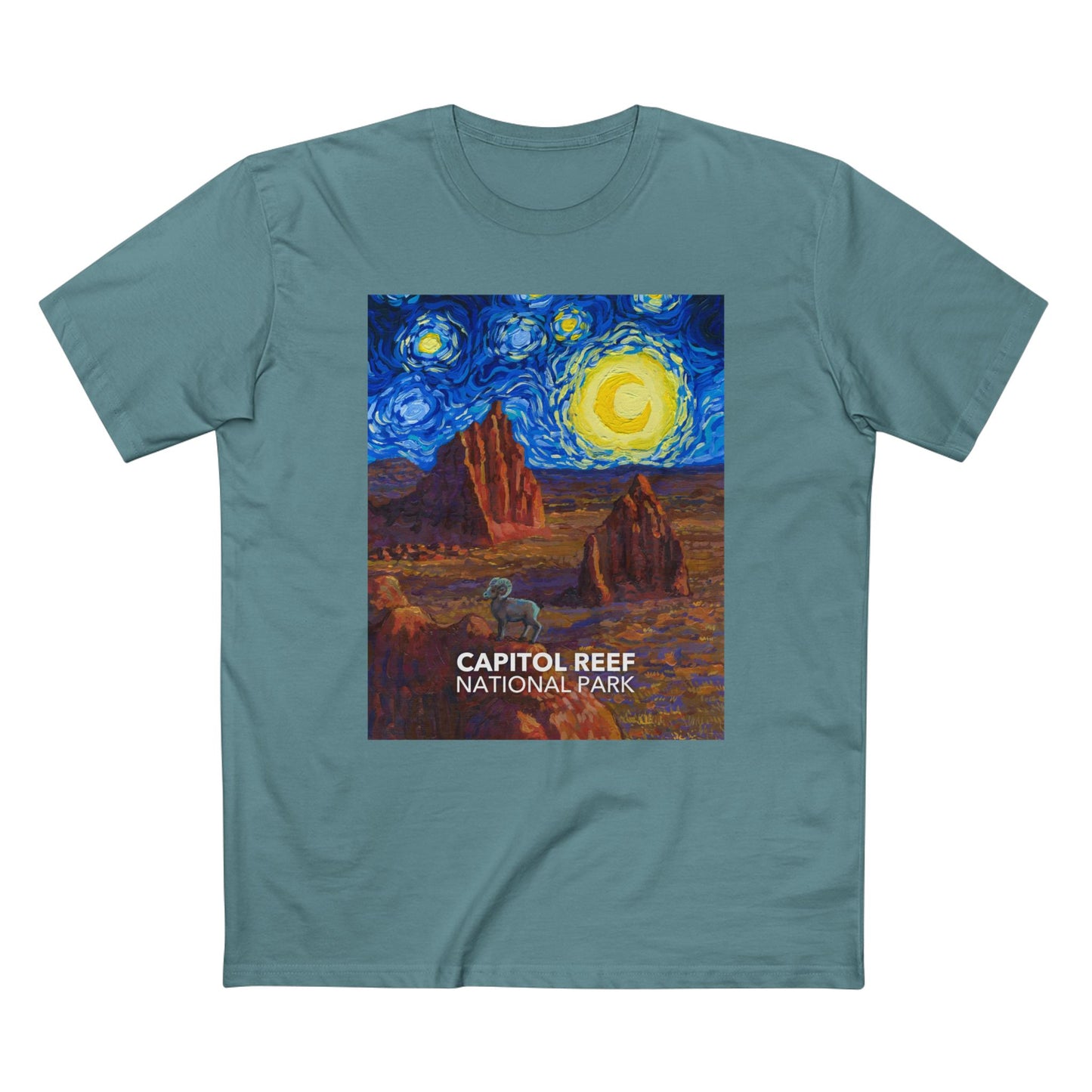 Capitol Reef National Park T-Shirt - The Starry Night