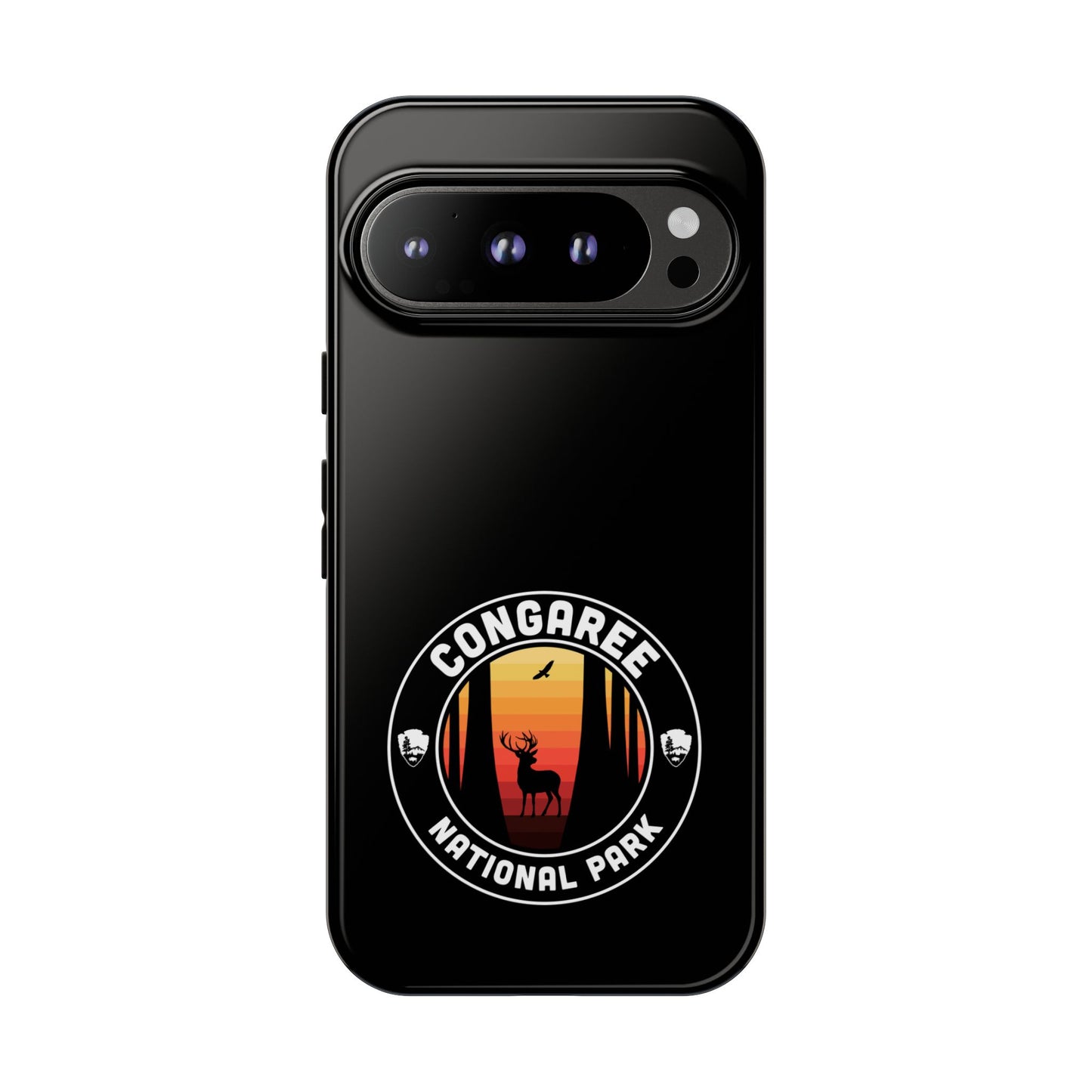 Congaree National Park Phone Case - Round Emblem Design