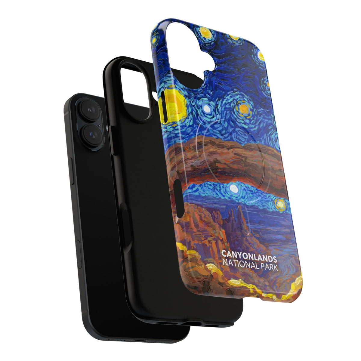 Canyonlands National Park iPhone Case with MagSafe - Starry Night