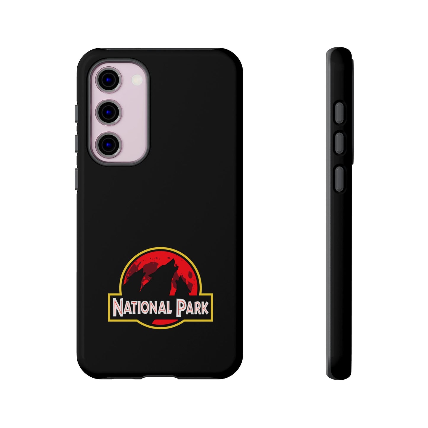 3 Wolf National Park iPhone Case - Parody Logo