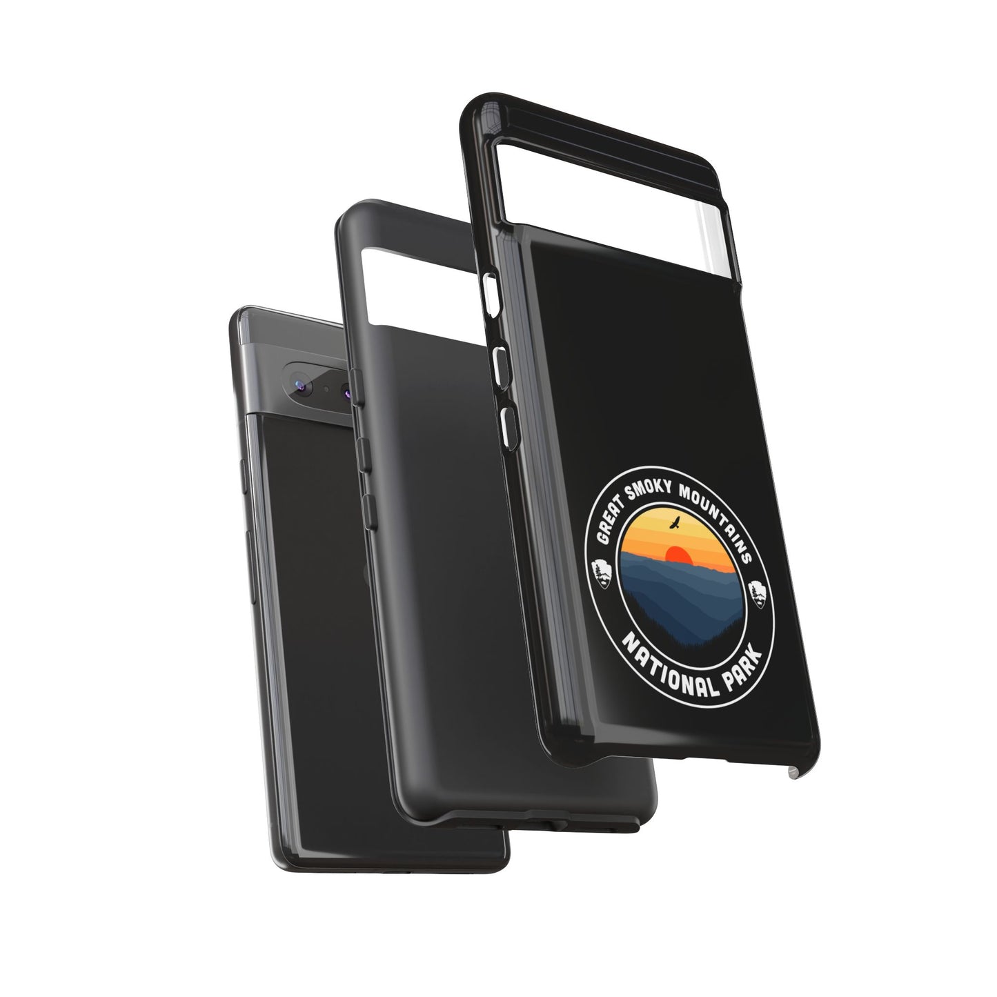 Great Smoky Mountains National Park Phone Case - Round Emblem Design