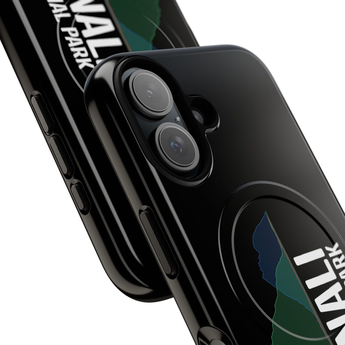 Denali National Park iPhone Case with MagSafe - Histogram Design