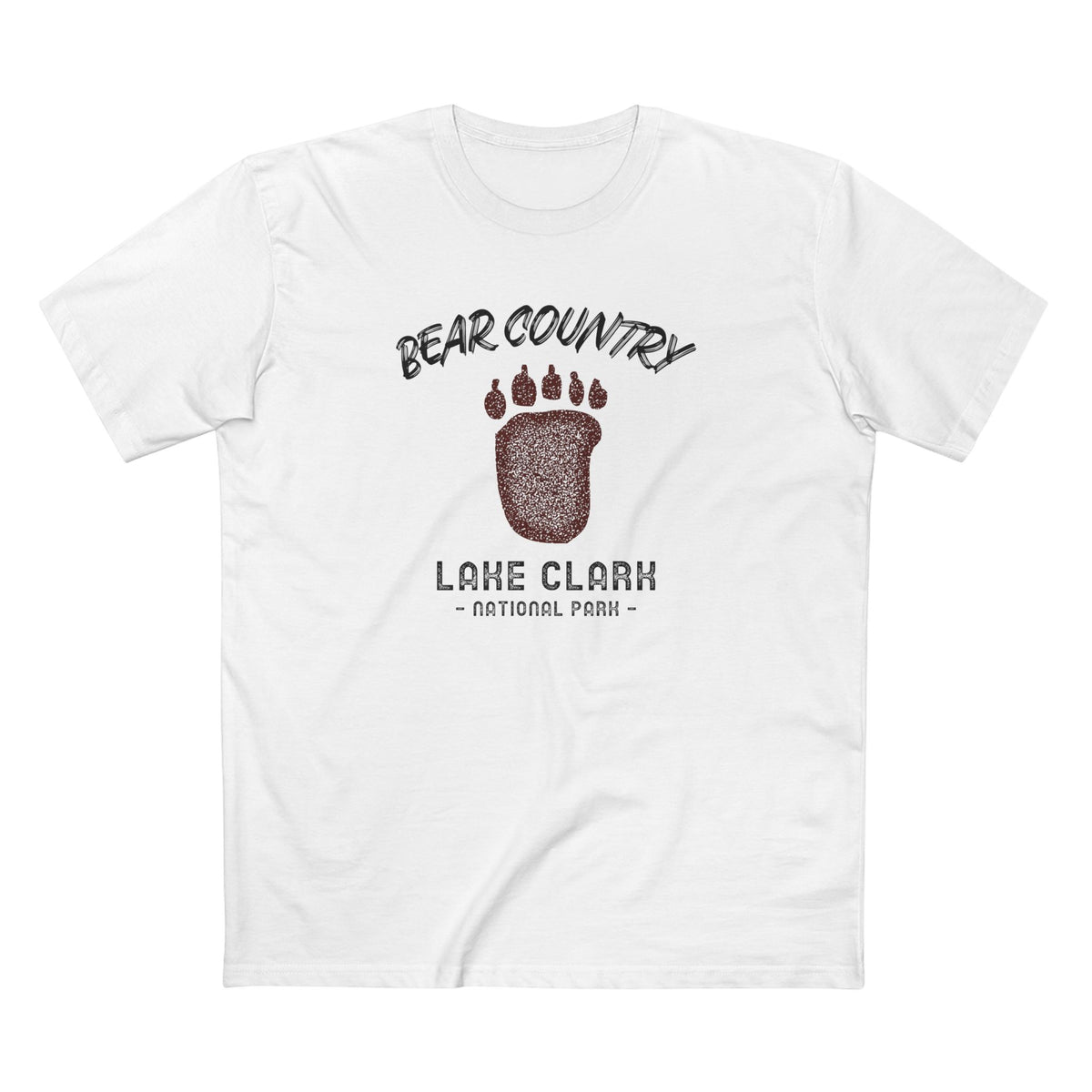 Lake Clark National Park T-Shirt - Bear Country in White